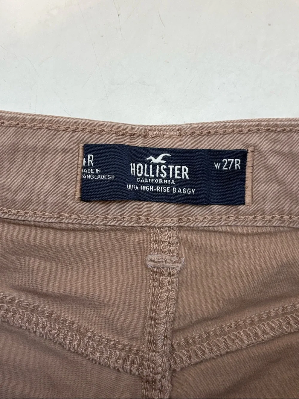 Hollister size beige
